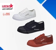 LEO star รองเท้าผ้าใบนักเรียน รองเท้าพละ รองเท้าลูกเสือ รุ่น 205