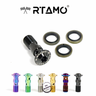 【Must-have】 1pc Rtamo Titanium Double Banjo Bolt Disc T30 M10x1.25p/1.5p