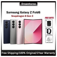 BrandNew Samsung Galaxy Z Fold 6 Snapdragon 8 Gen 3 / 7.6 inches 3 AI Smartphone Android 14 / 4400mA