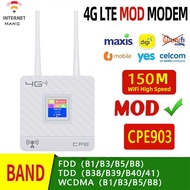 (Modified)CPE903 4G Router Sim Card 300mbps Unlocked 4G CPE Wireless Router 150mbps Mobile Wifi Hotspot With Sim Card Slot