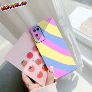 Oppo A54 Case- Exotic.id - OPPO A54 Casing - RAINBOW Case - Cellphone Skin - OPPO A54 Silicone - Cel