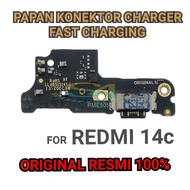 FLEXIBLE REDMI 14C CONNECTOR MIC CHARGER CONNECTOR BOARD HF CAS