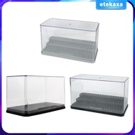 [Etekaxa] Figure Display Box Transparent Home Storage Acrylic Display Case Protection Showcase for Brick Figures Organizing Toys Models