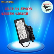 13.5V 3A Adapter Charger For Epson V33 V370 V220 V330 V200 V30 V30SE  V300 V330p V37 V100 Scanner Po