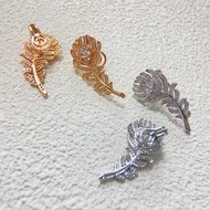 1: 1 Original Standard Real Shot, Shilong Ear Shot Female New Product Full Diamond Feather Ear Shot