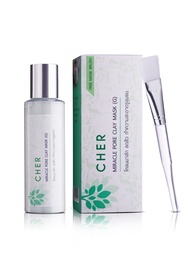 CHER Miracle Pore Clay Mask เฌอ มิราเคิล พอร์ เคลย์ มาส์ก โคลนมาส์ก มาส์กโคลน พอกหน้า โคลนพอกหน้า โค