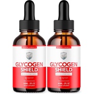 (2 Pack) Glycogen Shield Drops - Glycogen Shield Advanced Formula Liquid Supplement, All Natural Gly