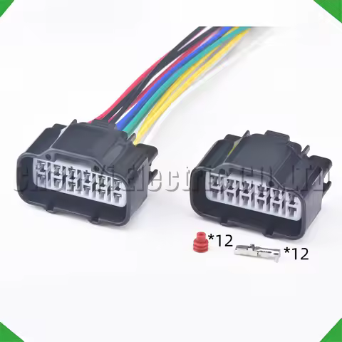 12 Pin Connector Front differential motor actuator plug 90980-11151 90980-11664 1JZ 2JZ-GTE For Toyo