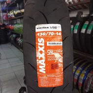 Maxxis VICTRA Tires 130/70-14 Tubeless