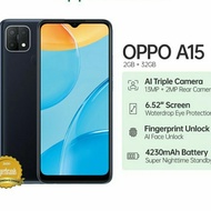 Hp oppo A15 Ram 2/32GB Baru New Garansi resmi oppo se-indonesia