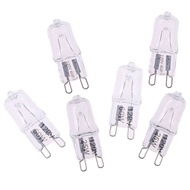V&P 10Pcs G9 Pin Halogen 120V 25W 40W 60W Light Bulb JCD G9