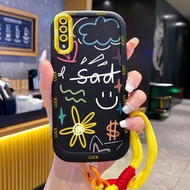 Samsung A50 A50s A30s Case Fashion With Lanyard