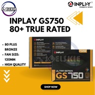 Inplay GS750-ULTRA RGB Rated 750W Power Supply 80Plus Bronze 80+