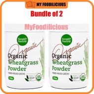 Simply Natural Organic Wheatgrass Powder 150g