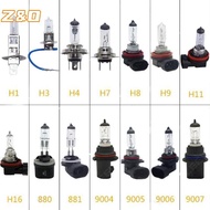 ZO Bright 9005 9006 Halogen Lamp Car Headlight H1 H3 H4 H7 H11 HB3 Bulb Fog Light