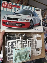 RALLIART MITSUBISHI LANCER EVO VII FUJIMI 1/24