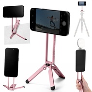K&F CONCEPT Magnetic Phone Tripod Stand, 23N Strong Magnetic Mini Tripod Aluminium Alloy Pocket Self