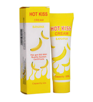 Monstermarketing Hot Kiss Cream 30ml Sex Anal Lubricant For Sex and Sex Toys For Boys Sex Toys For Girls Banana Flavor