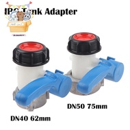 【MA】 IBC Tank 1000L DN50 75Mm Liter 62Mm To Export Male 2 Inch Butterfly Valve Switch 【RE】