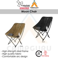 VIDALIDO Outdoor Camping Moon Chair Portable Foldable Picnic Chair Fishing Chair