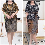 Mamabebe batik skirt set party dress 9812 9813