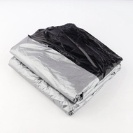 High-quality plastic mulch (2.62 feet wide x 600meters long x 10 microns thick) 1 roll (silver black