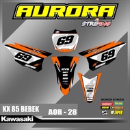 COD Sticker Striping Variasi Dacal Semi full KX 85 BEBEK STD bebek modif Bebek Racing GASTRACK SUPER