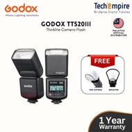Godox TT520III Universal Camera Flash Electronic Speedlite Wireless Transmission TT560II 520II V860I