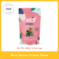 Heal Berry Berries Protein Shake Powder - Dairy Whey Protein (15 servings) HALAL -  Meal Replacement, Whey Protein