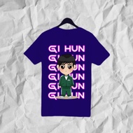 T-shirt Gihun 456 gameSQUID for boys and girls