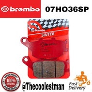 🔥💯%ORIGINAL Brembo Sintered Rear Brake Pads YAMAHA XJ6 R1 R6 MT07 MT09 EN650 (07HO36SP)