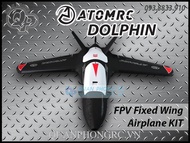 ATOMRC Dolphin FPV Fixed Wing Airplane EPP Kit Wingspan 845mm (Không Gồm Đồ Điện) Black
