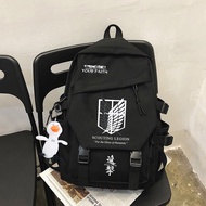 Anime Attack on Titan Men Women Backpack Travel Students College Unisex School Bag Girls Cool Laptop Mochilas Fashion Bookbag
