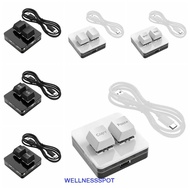 WELLNESSSPOT Copy Paste Keypad, Acrylic Keypad Custom Mini 2 Key Keypad, Keypad Accessories Mini Mec