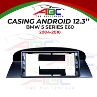 ABC Car 12.3 Inch Android Player Casing For BMW 5 Series E60 2004 2005 2006 2007 2008 2009 2010 (CCC