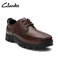 Clarks_Mens Cotrell Edge Textile Collection รองเท้าหนังที่สะดวกสบาย DXZ