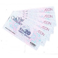 Aeon Voucher RM 20 X 3 = RM 60 EXP MAR 2028
