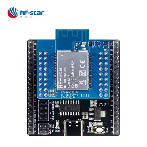 TI CC2652P Development Board Zigbee Module Test Board USB-to-UART Tool Serial Adapter for Debugging 
