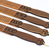 Production Inheritance Emblem Carving Craft Ring Ruler Bamboo Hundred Family Names Zhu Family Discip