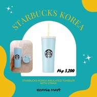 Starbucks Korea Insulated Tumbler with Straw (Brand New)