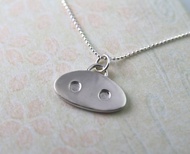 【諸事順心】豬鼻子項鍊/純銀項鍊/小豬項鍊/原創手作/鍊長可選擇