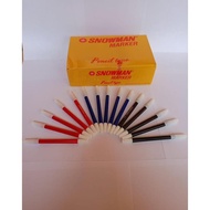 (100 Grams, a Dozen, 12 Pcs) Color Markers Small Snowman Removable Markers