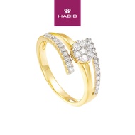 HABIB ADORE | Diamond Ring in 750/18K Yellow Gold 23131