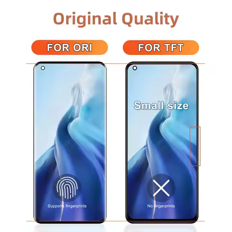 For Xiaomi 11 Ultra M2102K1G For Mi 11 Ultra LCD Display Touch Screen Assembly For Mi 11 Pro M2102K1