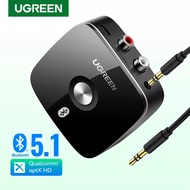 Bộ nhận Bluetooth 5.1 Ugreen 40759 CM106 dùng kết nối Loa AmplyChíp APTX HD Chính Hãng