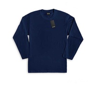 T-SHIRT 160gsm LONG SLEEVE NAVY BLUE