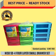MINI DRAWER -3 LAYER , 4 LAYER , 5 LAYER / Storage Drawer / Transparent Storage Drawer / Layer Drawe