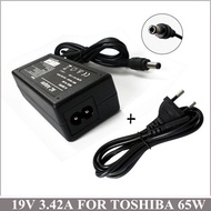 19V 3.42A 65W Laptop AC Adapter Charger With Free Shipping For Computer Toshiba Satellite A135-S2386