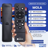 (KS10) REMOTE STB POLYTRON MOLA TV PDB-M11-ADL / REMOT SET TOP BOX