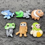 10PCS Cartoon The Classic Mountains and Rivers Resin Charms for DIY (2-128)